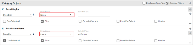 Default Value field