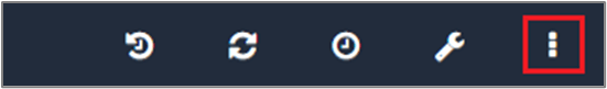 More Options menu at the top-right of the Dashboard