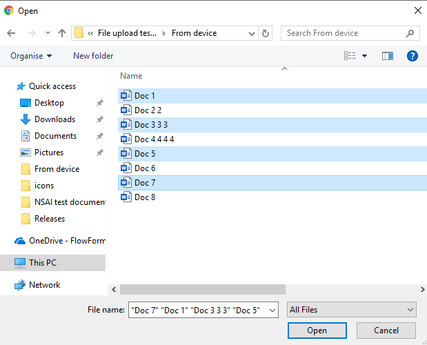 File browser