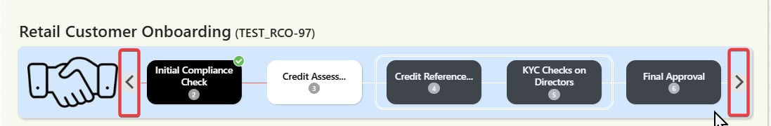 Step bar navigation