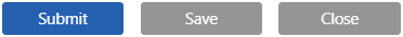 Form submit and close buttons