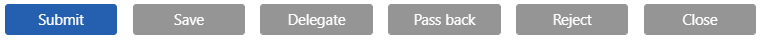 Additional form action buttons