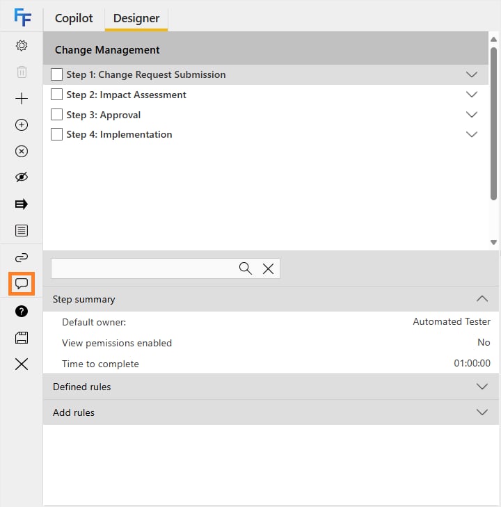 Flow Comments in the flow designer
