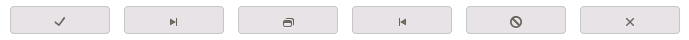 Buttons with icons only