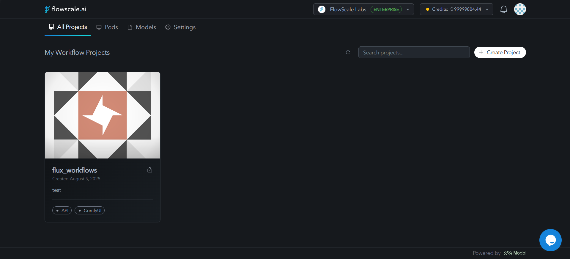 Clean, modern hero illustration showing the FlowScale AI platform interface with ComfyUI workflow nodes being transformed into API endpoints. Split-screen design with workflow on left and deployed API interface on right, connected by transformation arrows. Professional gradient background with FlowScale branding colors