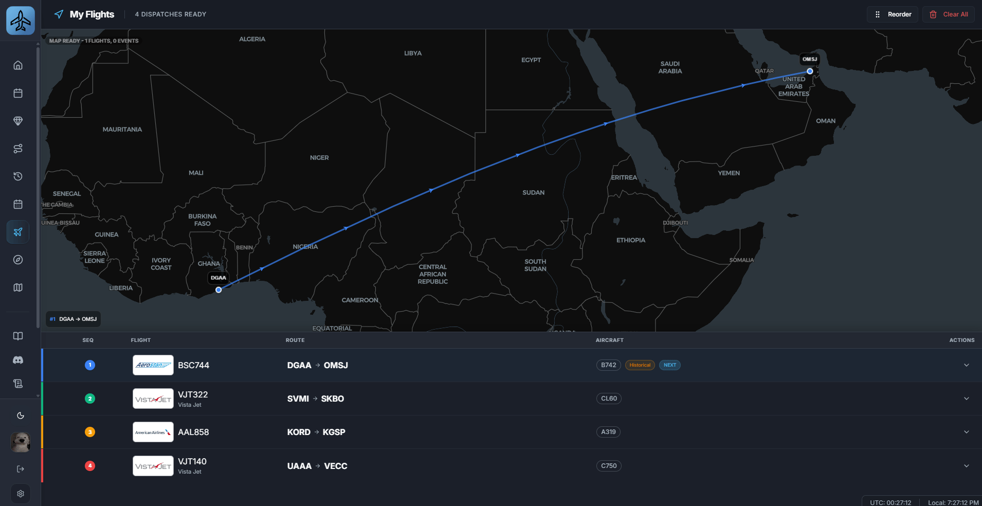 My Flights