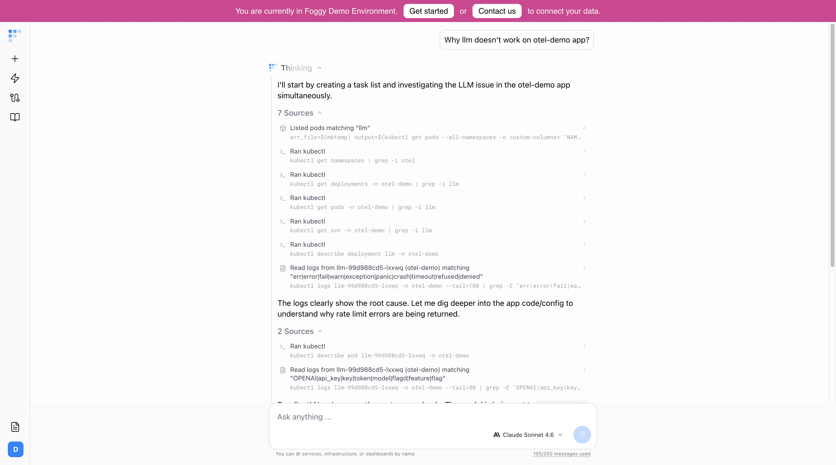 First question in the chat