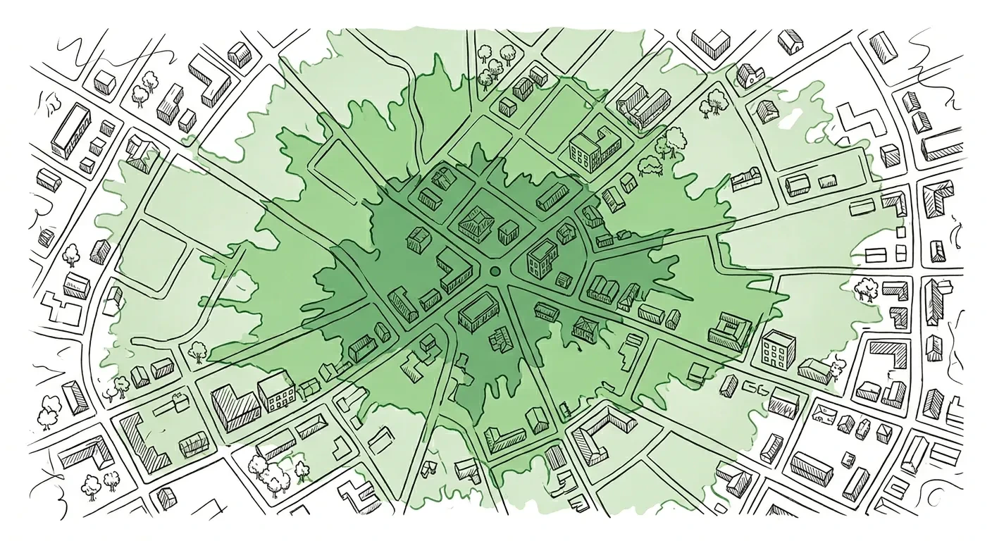 Reachability contours