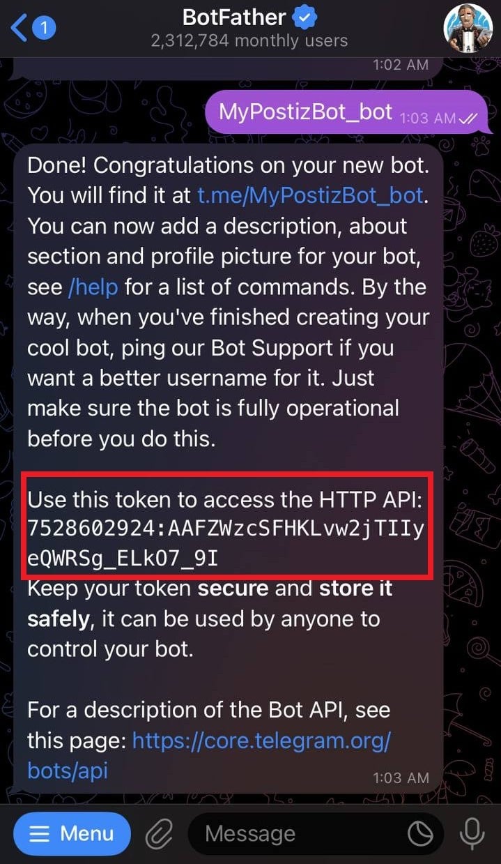 Bot Token