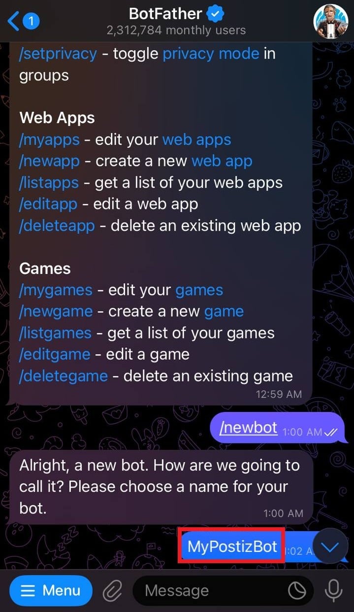 Name Bot