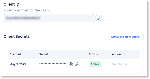 Generate New Token button in ZoomInfo Admin Portal