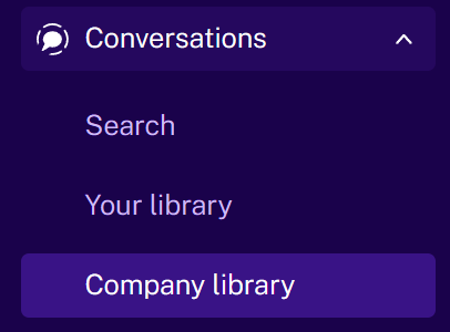 Open Company Library in Gong