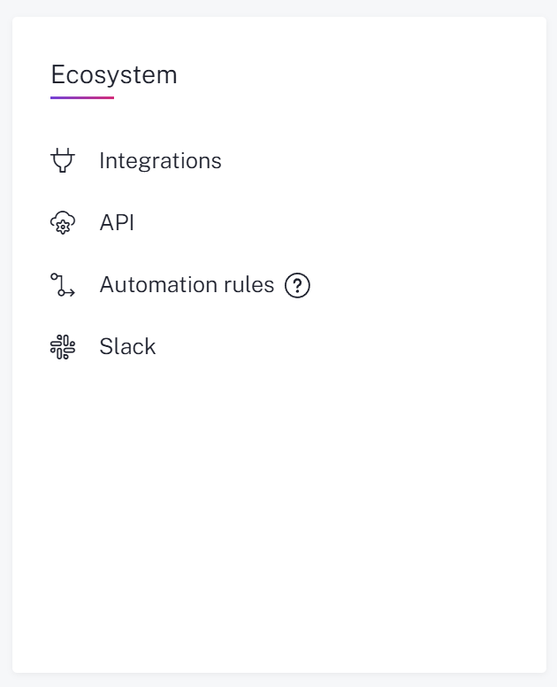 Navigate to Automation rules in Gong