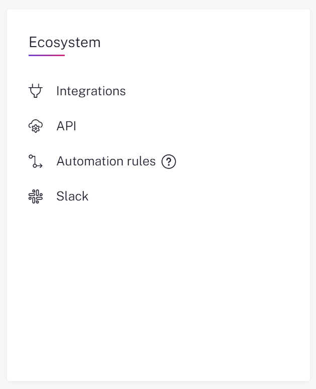 Navigate to Automation rules in Gong