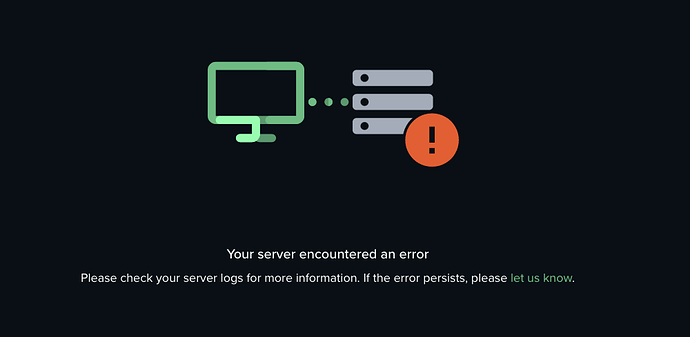 onboarding error