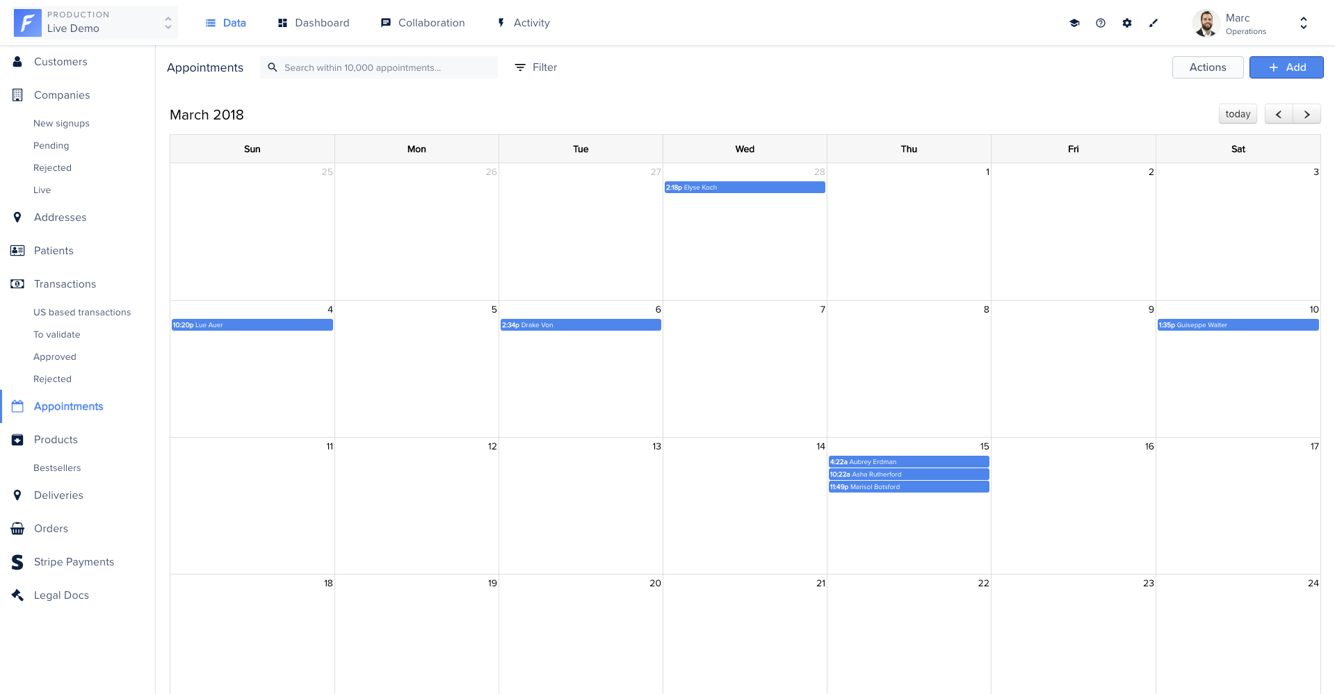 Calendar Smart View