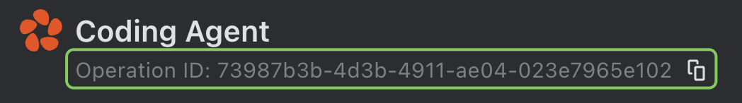 JetBrains Operation ID Example