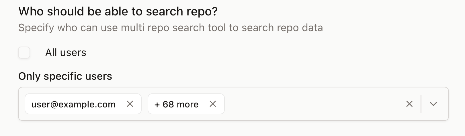 Configuring repository access permissions
