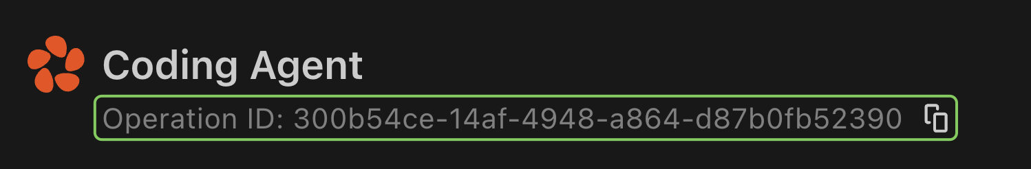 VS Code Operation ID Example