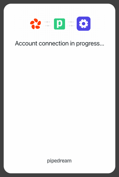 Connection in Progress