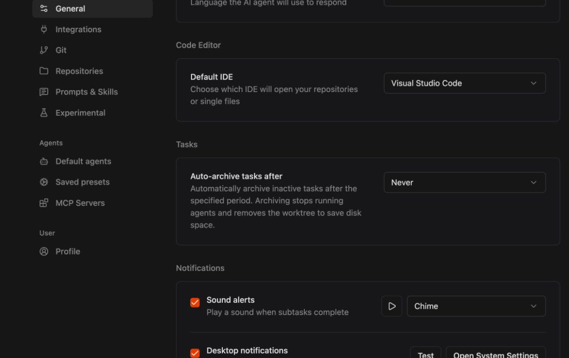Settings - Zencoder Docs