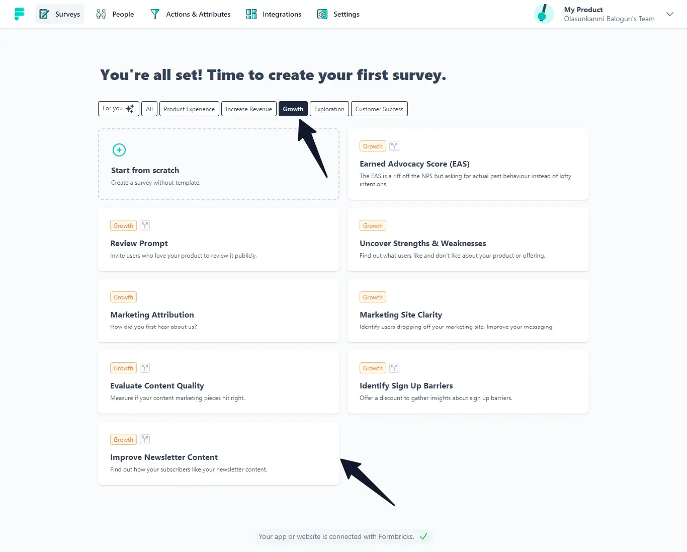 Create Improve Newsletter Content by template