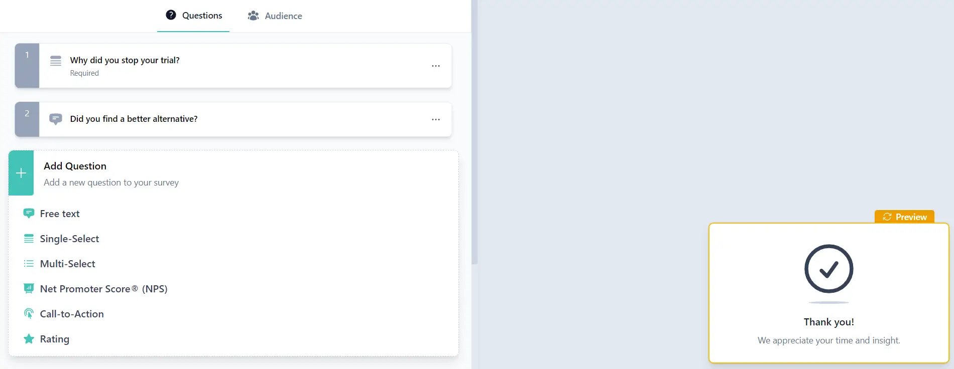 Change text content