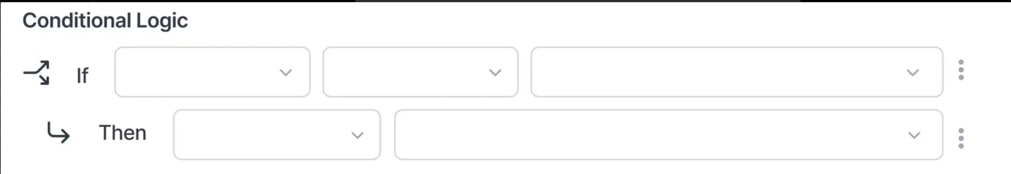 Add conditions