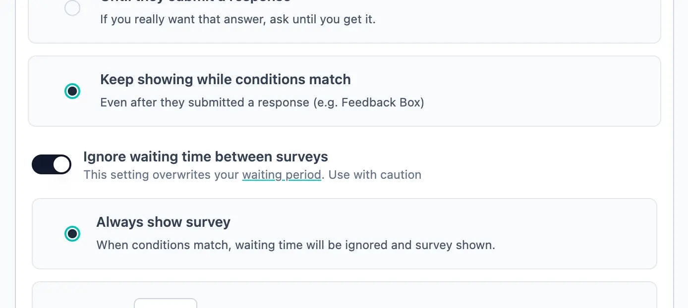 recontact options