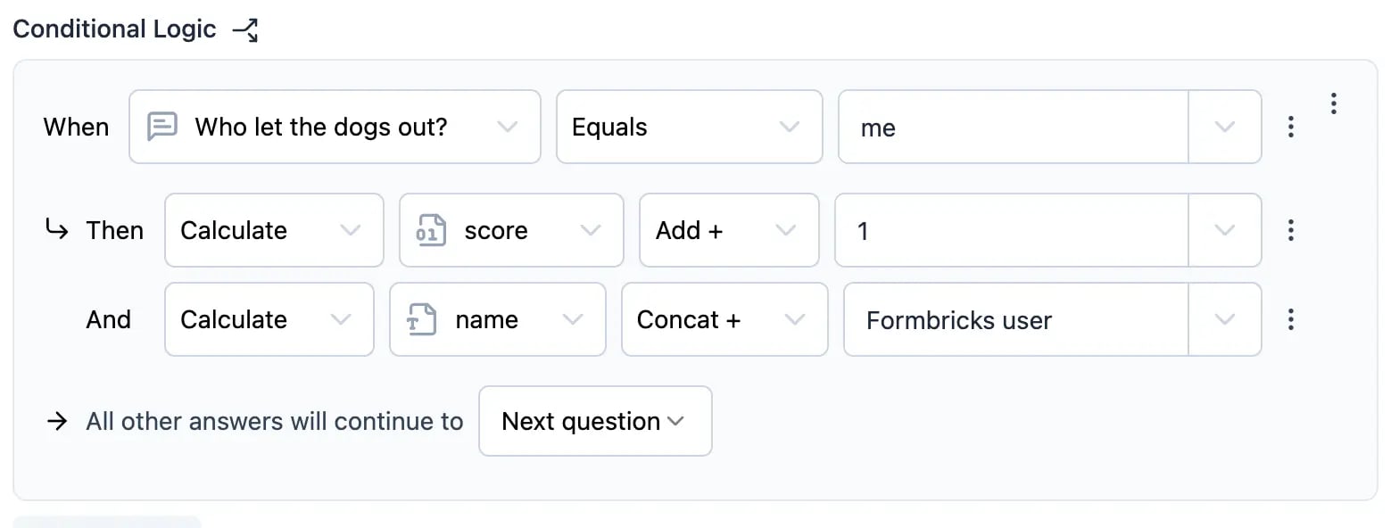 Logic with variables