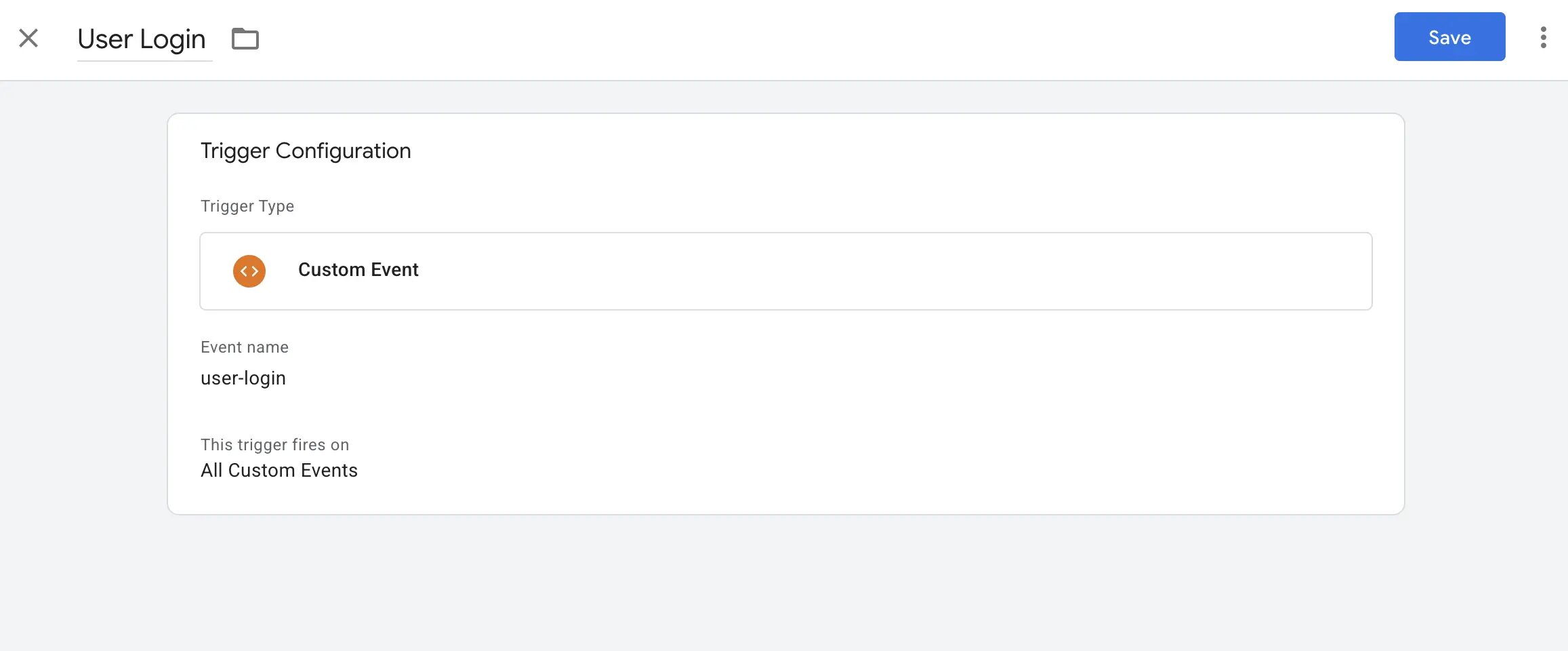 User Login Trigger
