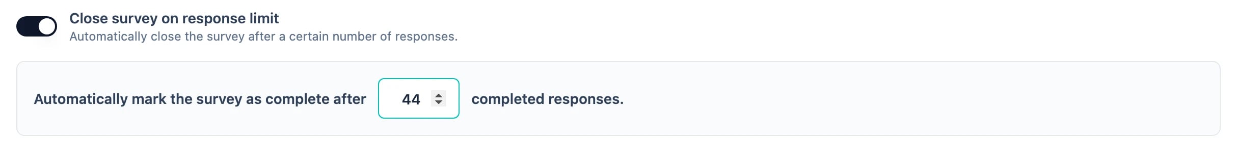 Limit Submissions