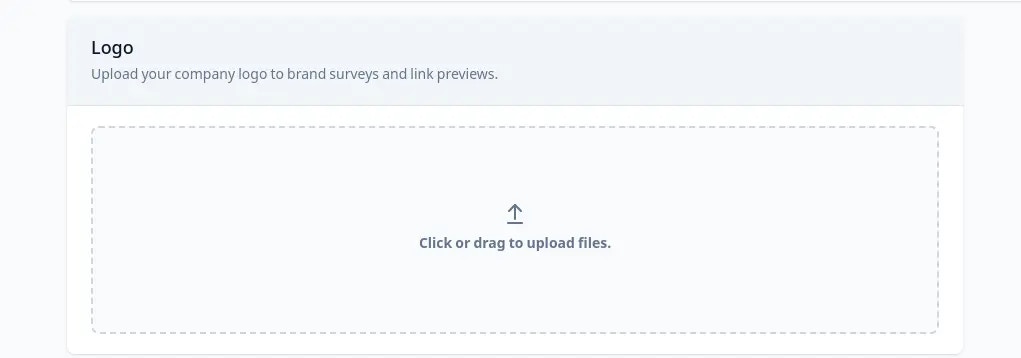 Choose a link survey template