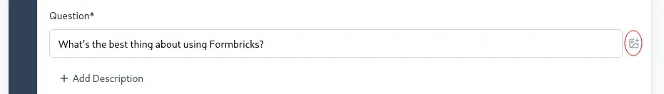 Access Question settings