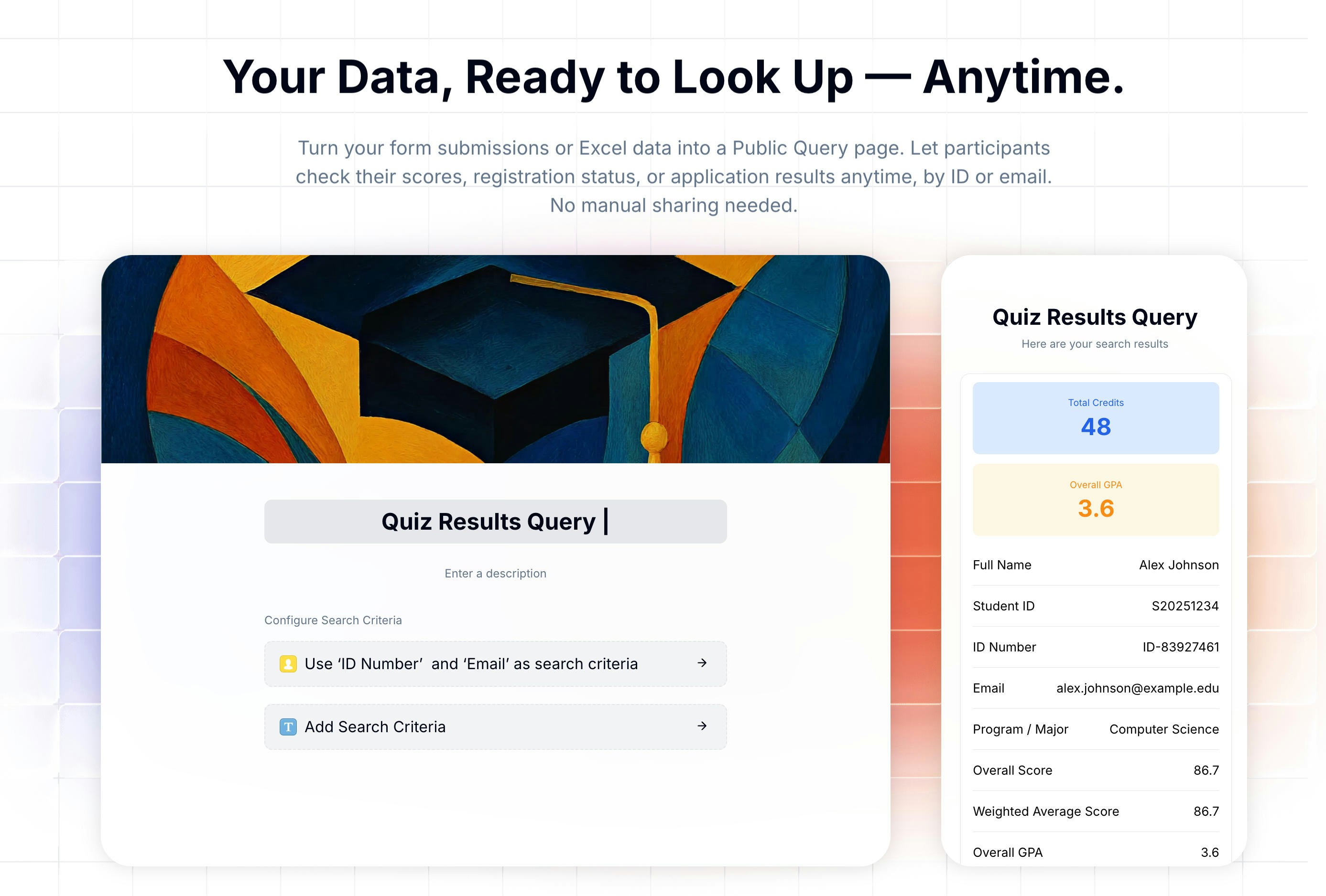 Public Query overview