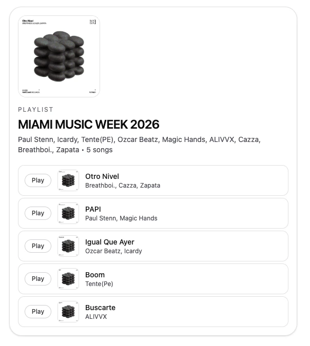 Working Player Screenshot