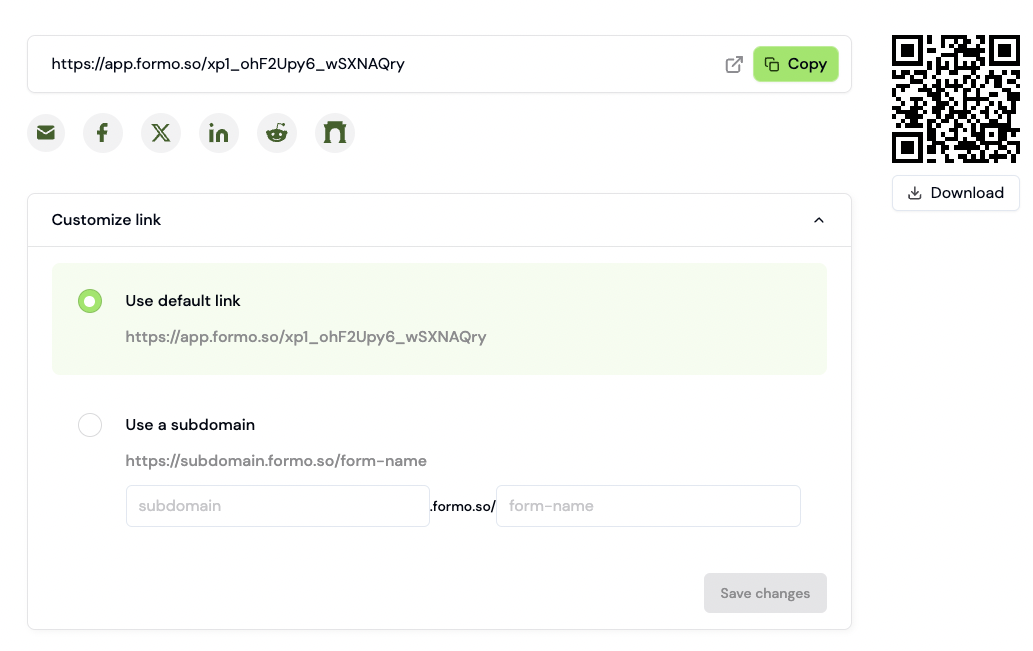 Token Gated Form Builder