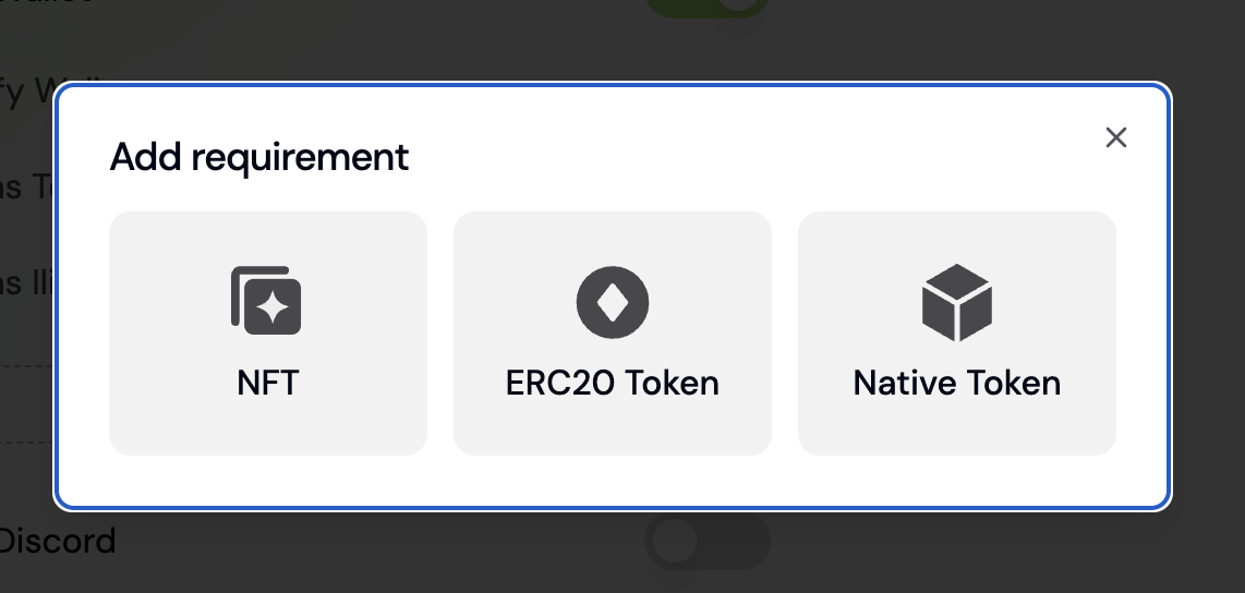 Token Gated Form Builder