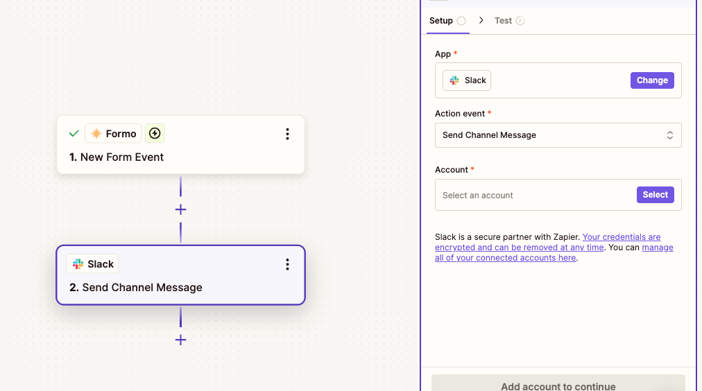 Slack Notifications with Zapier