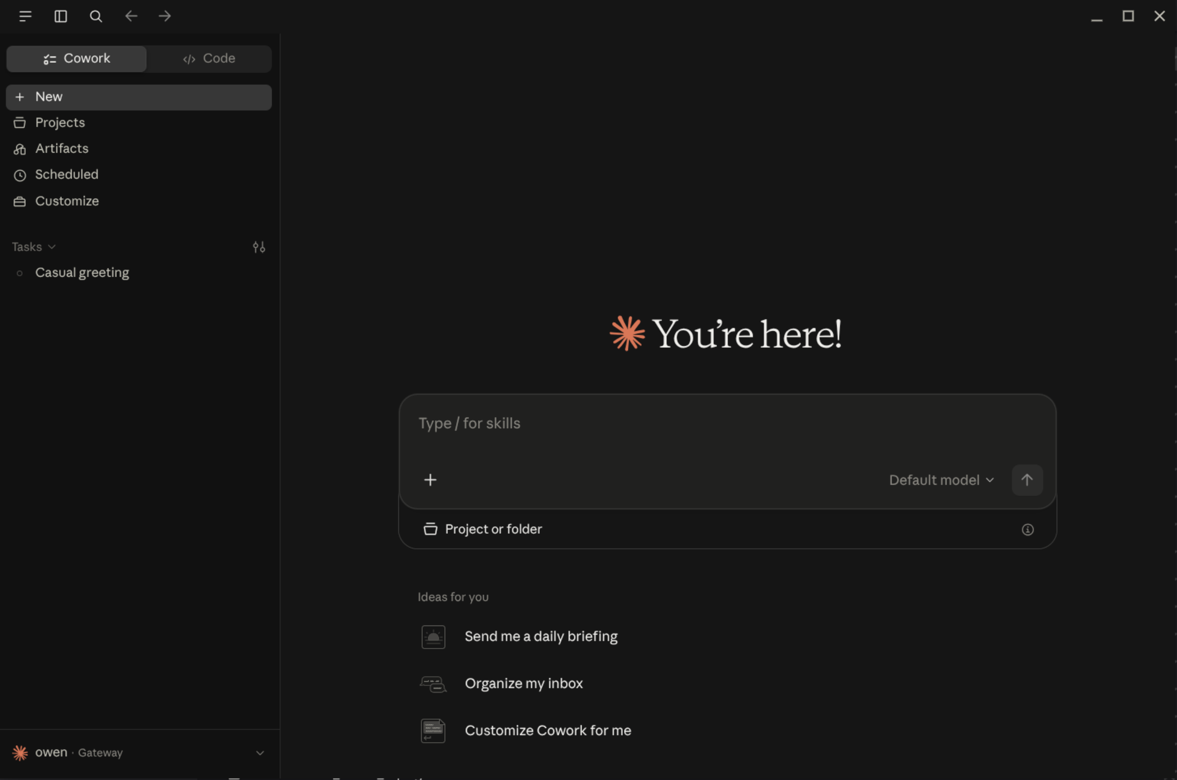 Claude Desktop third-party inference settings