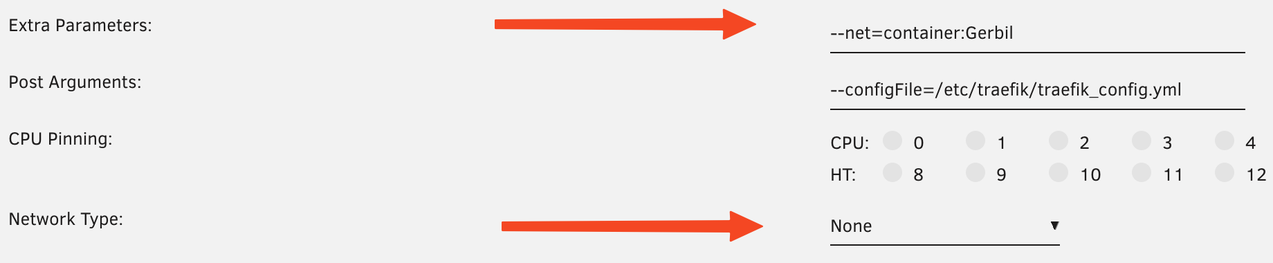 Traefik networking configuration through Gerbil