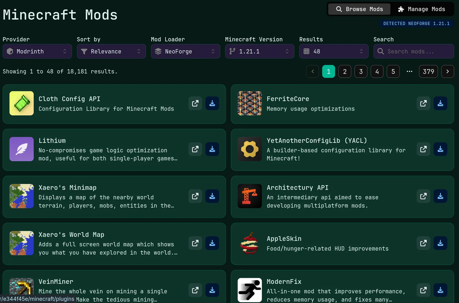 Minecraft Modpack Installer