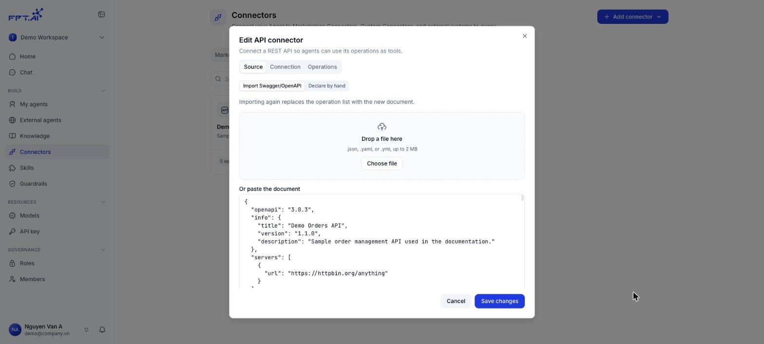 Source tab with version 1.1.0 of the document