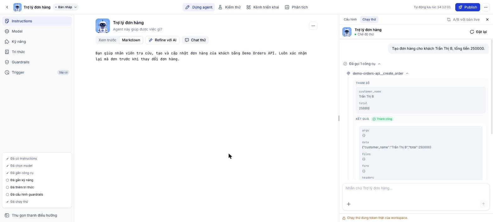 Chi tiết lần gọi create_order với tham số và kết quả
