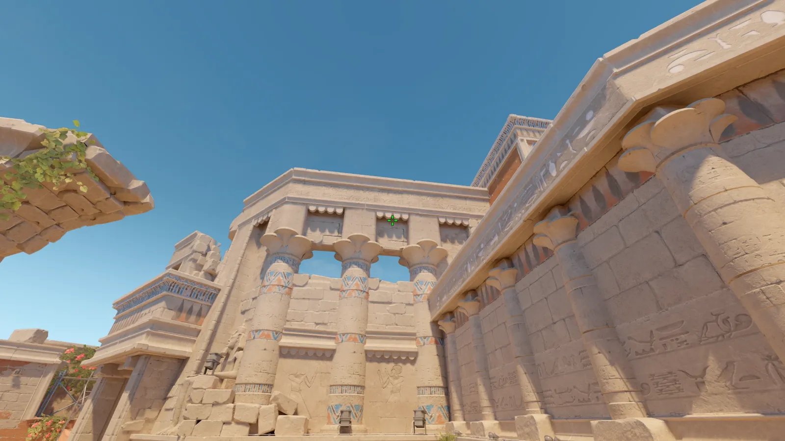 Temple 瞄准点