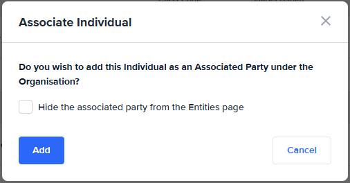 Associated Party Example