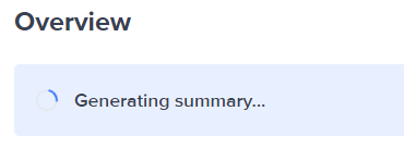 Generating Issue Summary