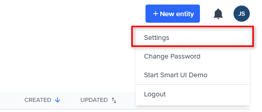 MFA Settings Page
