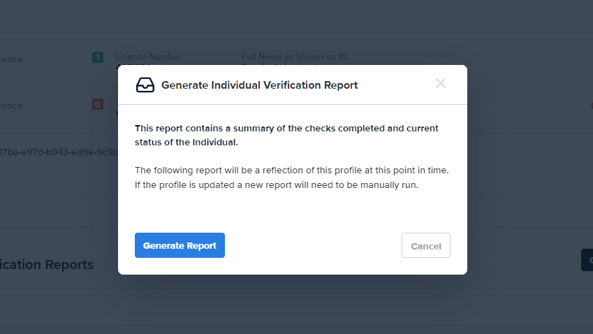Example Been Verified Report Example Individual Verification Report - frankieone
