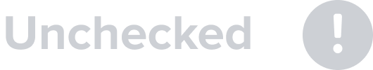 Unchecked